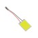 Auto Stuffing LED, 12 V, 24 SMD, two adapters, white light