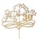 Topper "with an anniversary, 30!" Golden, we give it beautifully on the suspension