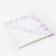 Corner for a newborn, size 75x75 cm, white color, print mix