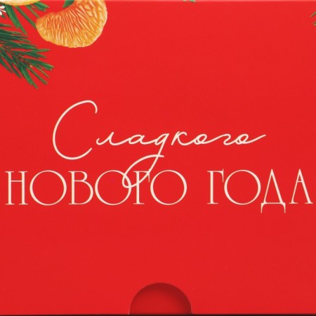 Folding box with bilateral application of the Sweet New Year 16 x 10 x 10 cm, New Year-3