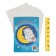 White cardboard A5, 8 sheets of "lamb" non -mercenary, 200g/m²