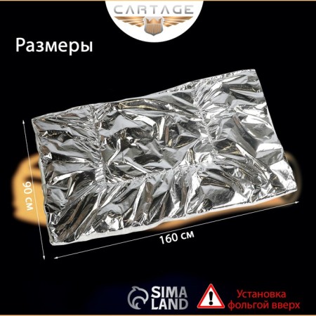 Authorized for the Cartage engine, 160 x 90 cm, foil, black-2