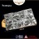 Authorized for the Cartage engine, 160 x 90 cm, foil, black