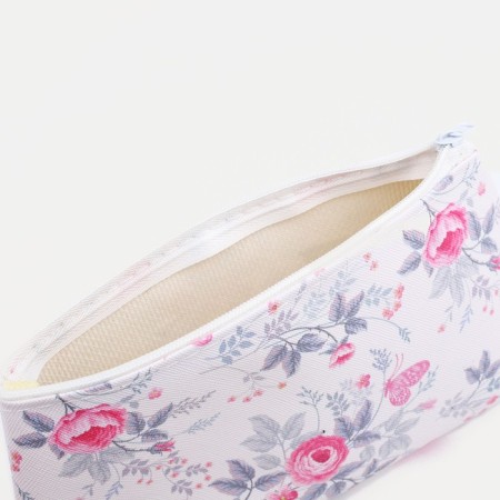 Lightning cosmetic bag, gray/pink color-2