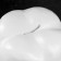 Piggy bank "Tooth" White, 13x14x19cm