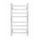 The electric heated towel "Sanprise" Contour P8, 400x800 mm, universal, white