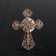 Decoration in a car deflector, cross