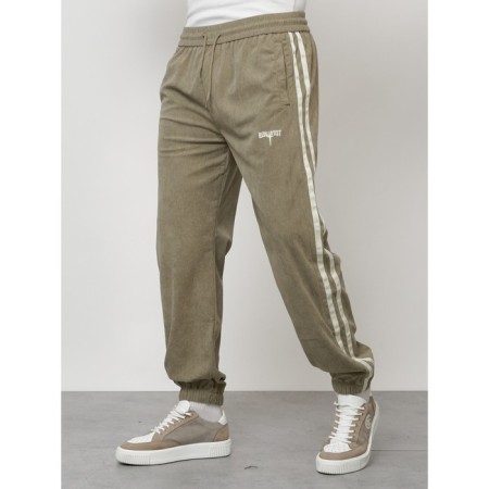 Men's tracksuit, size 56, khaki color-5