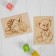 Burning boards "Bear and Elephant", 2 pcs.