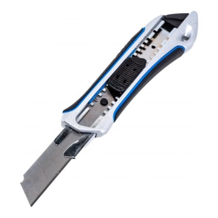 Knife bison professional 09177_z02, screw clamp, rubberized, 18 mm-2