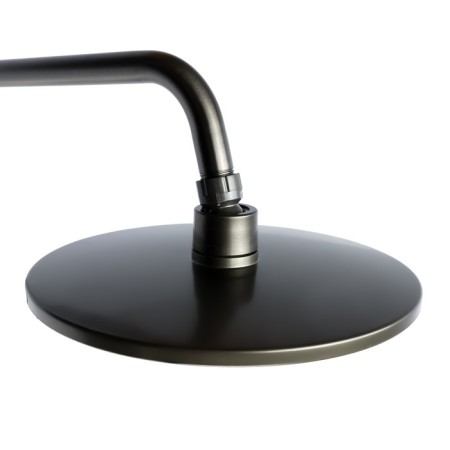 The shower system Zein Z3865, mixer, pouring, tropical and hand watering can, brass, graphite-8