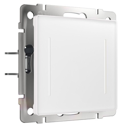 Two -valve touch switch with backlight (white) W4522001