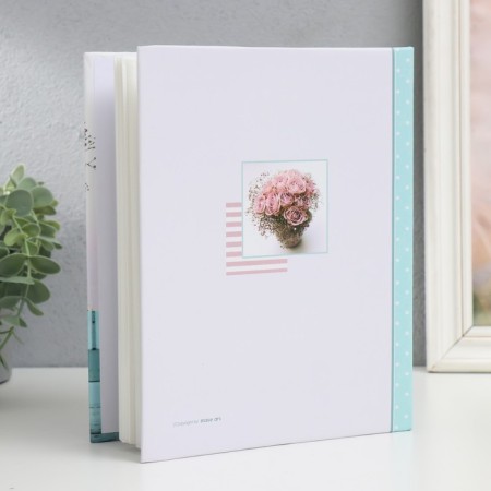 Photo album for 200 photos 10x15 cm Image Art 068 flowers-1