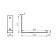 Loft 200 Mod.2 bracket, black
