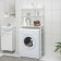 Rabberry above the washing machine, 68.5 × 156 × 26 cm, white color
