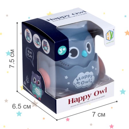 Игрушка инерционная «Сова», МИКС-4