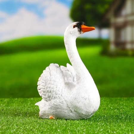 Garden figure "Swan" 20x10x18cm-1