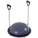 Half -sphere BOSU gymnastic onlytop, massage, with a pump, 58x25 cm, color gray color