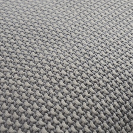 Decorative pillow made of gray -colored erased cotton -colored Essential, size 45x45 cm-5