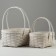A set of wicker baskets, 25.5x19.5x12/27cm, 21x15.5x11/22 cm, 2 pcs, sequoia