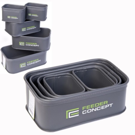 Tanks for complementary foods. and NASAD. Feeder Concept EVA 5pcs. 02 set