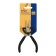 Mini tundra round -liners, nickelled, rubberized handles, 125 mm