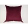 Pillowcase "Jasmine", size 45x45 cm, burgundy color