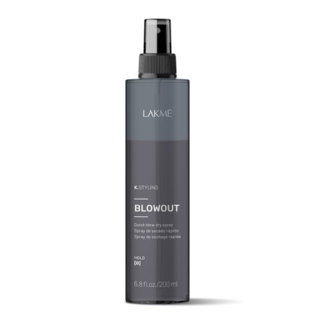 Spray for quick drying and hair protection Lakme K.Styling Blowout, two -phase, 200 ml