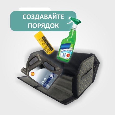 Organizer for Auto Defly 70x29x29 cm, black/beige delay-4