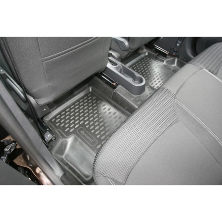 3D mats in the Renault Kaptur salon, 04/2016-2020, polyurethane, set 4 pcs-3