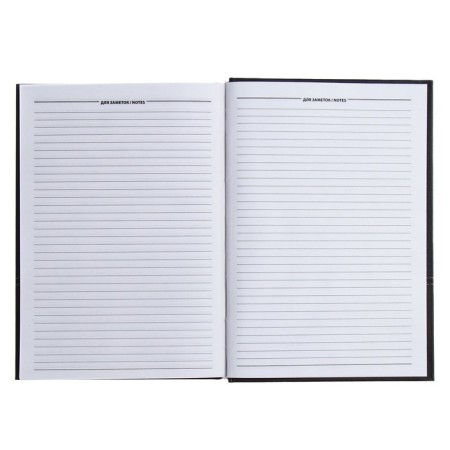 The diary is half-dantered for 4 years A5, 192 sheets, solid cover, silk, gray-blue-9
