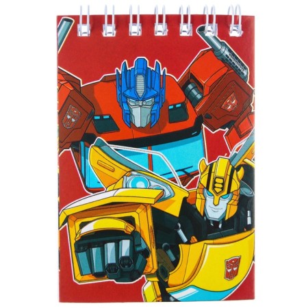 Notepad A7 32 liters, on the crest, Optimus Prime, transformers-3