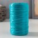 Yarn "for knitting mochecks" 100% polypropylene 400m/100 ± 10 g in the shape of a cylinder (turquoise)