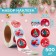 Stickers in the roll "Funny New Year", 500 pcs, 2.5 x 2.5 cm