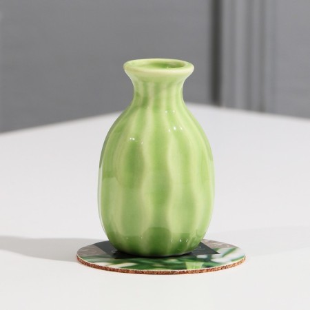 Vase for flowers and stand "Happiness", 8 x 7 x 6 cm.-1