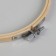 Embroidery hoops, d = 15.3 cm, color is light wood
