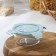 Container from heat -resistant glass Round Cook and Freeze, 370 ml, 13.5 × 6 cm, color mix