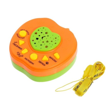 Musical toy-design "Favorite Friend", nightlight, color orange-1