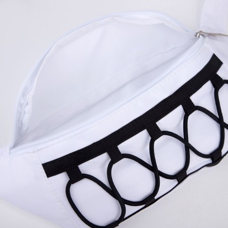 Board waist with lacing, white color-4