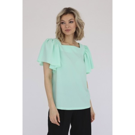 Blouse with a neckline, size 42-1