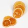 Orange sublimated Konfinetta, Slies, 30 g.