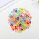 A set of plastic beads "Astra" 6 mm, 2 types of 20 g, (66879)