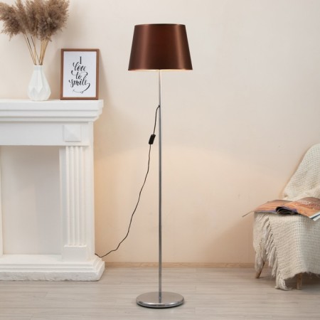 Floor lamp 2601 1x15W e27 chrome/chocolate-7