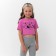 T -shirt Baby shortened "icon" Minnie Mouse, pink color