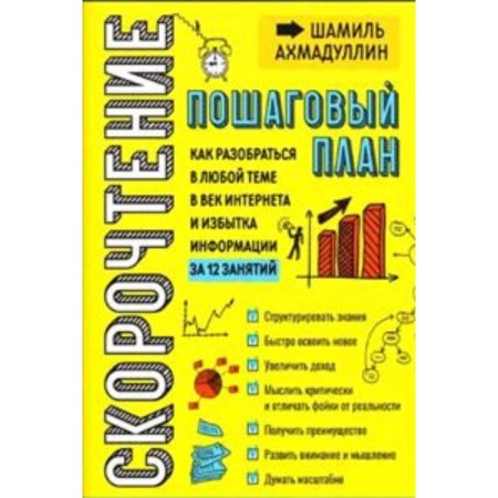 Speed ​​reading. Step -by -step plan. Akhmadullin Sh.T.