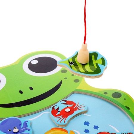 Fishing "Frog", 8 elements + 2 fishing rods-4