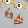 Decor for creativity Metal, EMAL "Eye" mix 2x1.8 cm