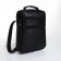 Male bag on lightning, long belt, black color