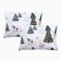 Set of pillowcases "Ethel" Winter Ranch, 50x70 cm - 2 pcs, 100% cotton, pylon