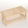 Bench "Topchans" 90x40x45 cm larch rocks